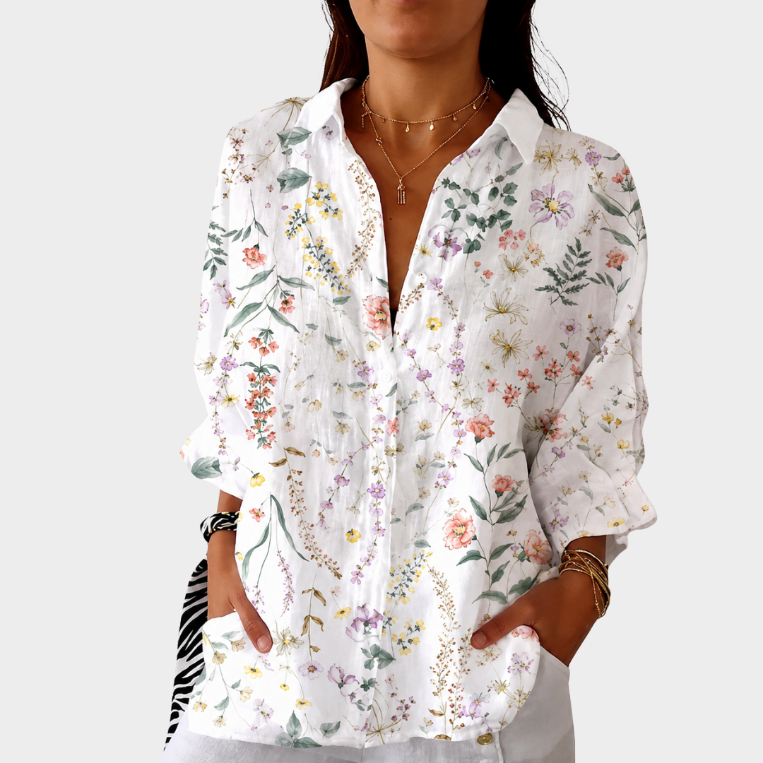 Blusa Ligera con estampado