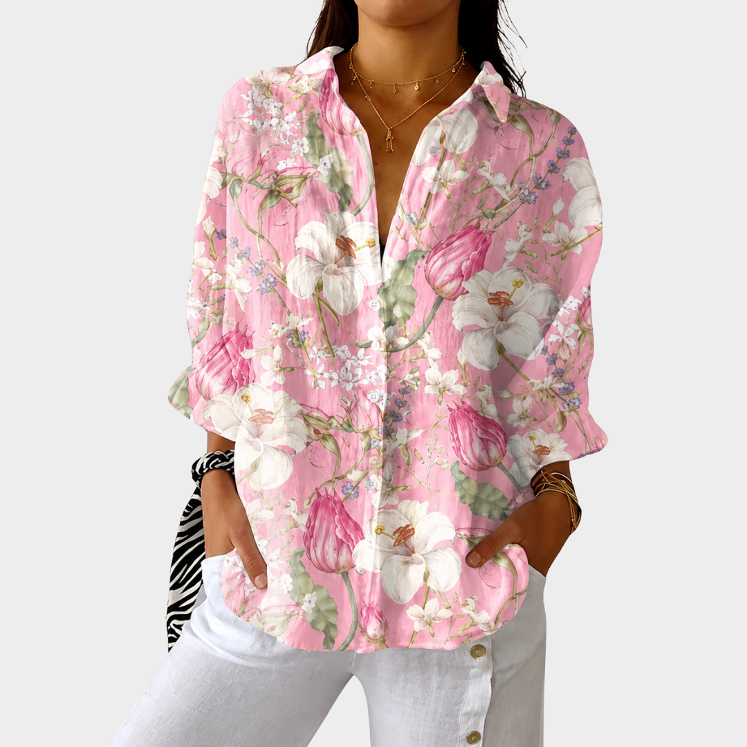 Blusa ligera con estampado