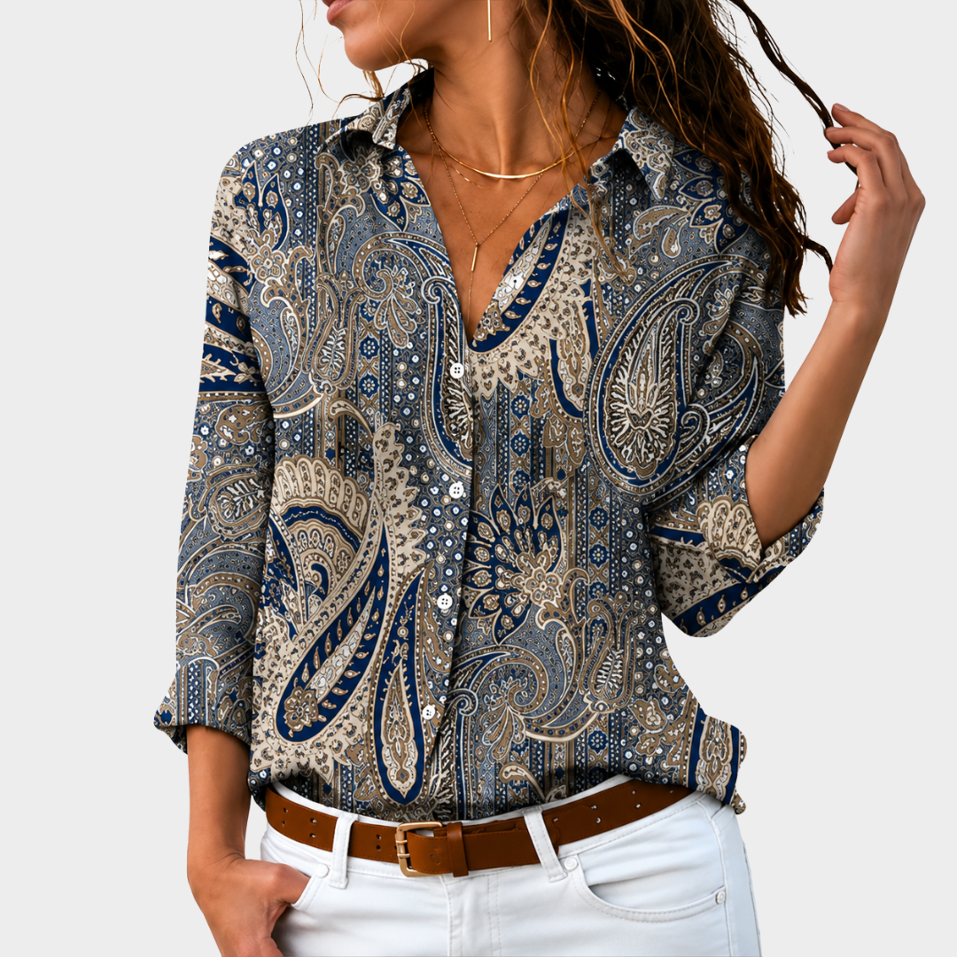 Blusa ligera con estampado
