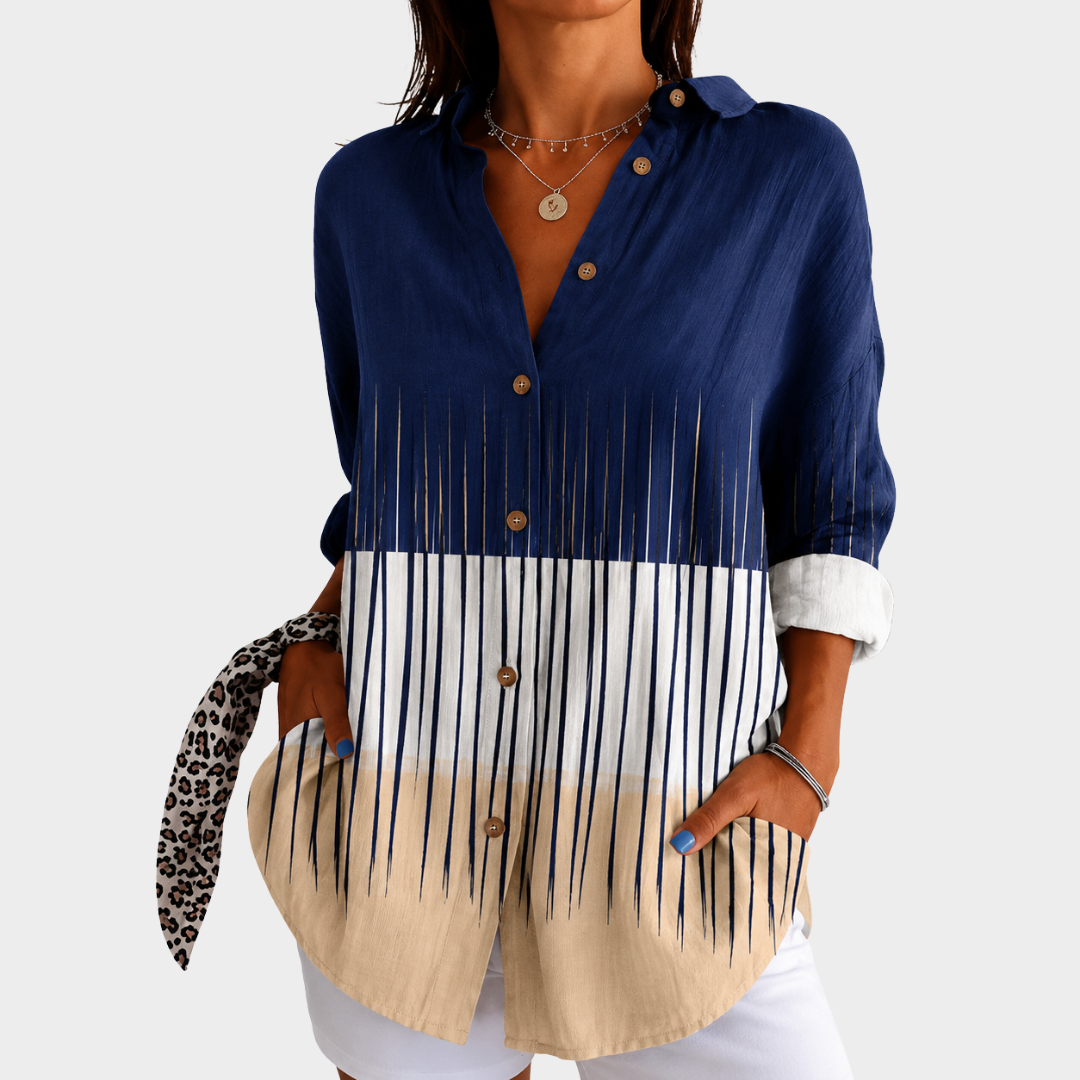 Blusa ligera con estampado