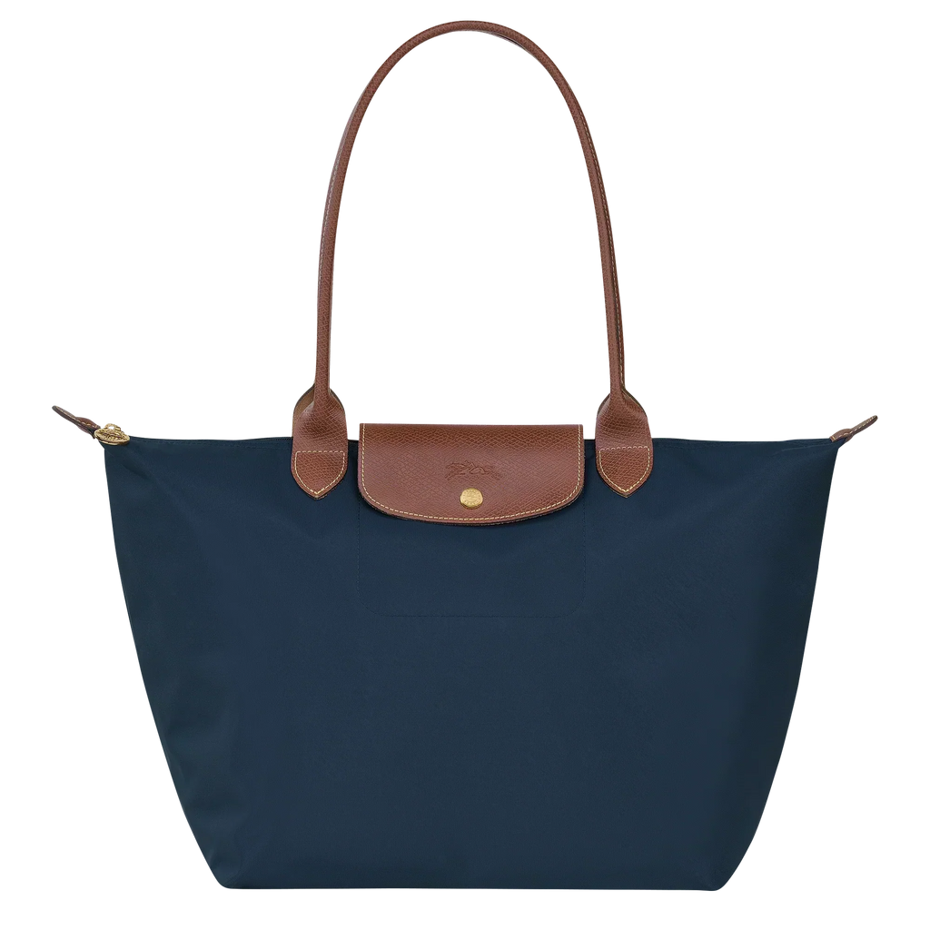 Bolso tote grande, azul marino