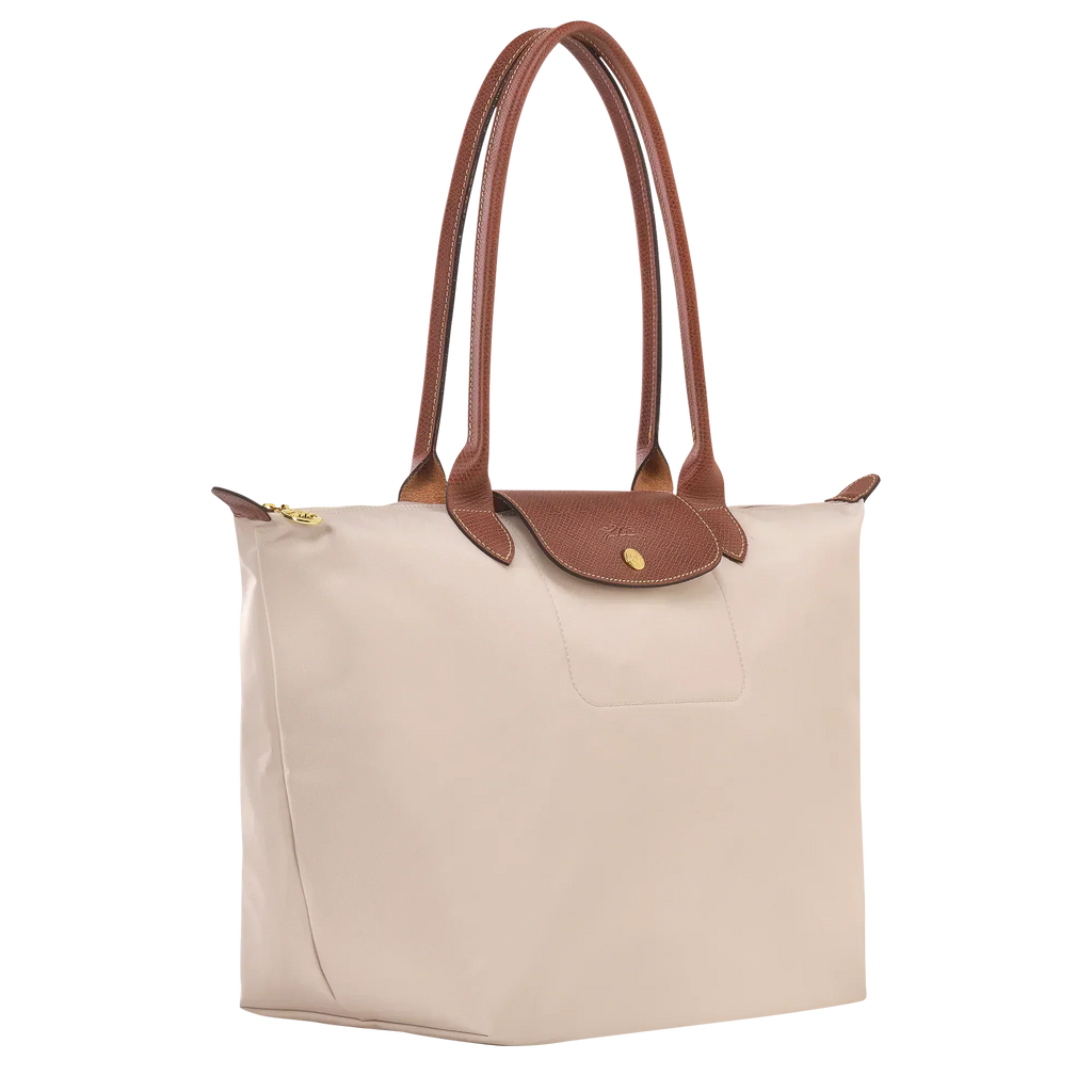 Bolso tote grande Le Pliage – Blanco papel