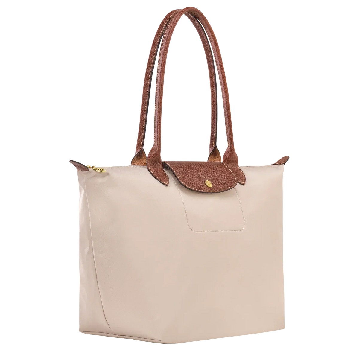 Bolso tote grande Le Pliage – Blanco papel