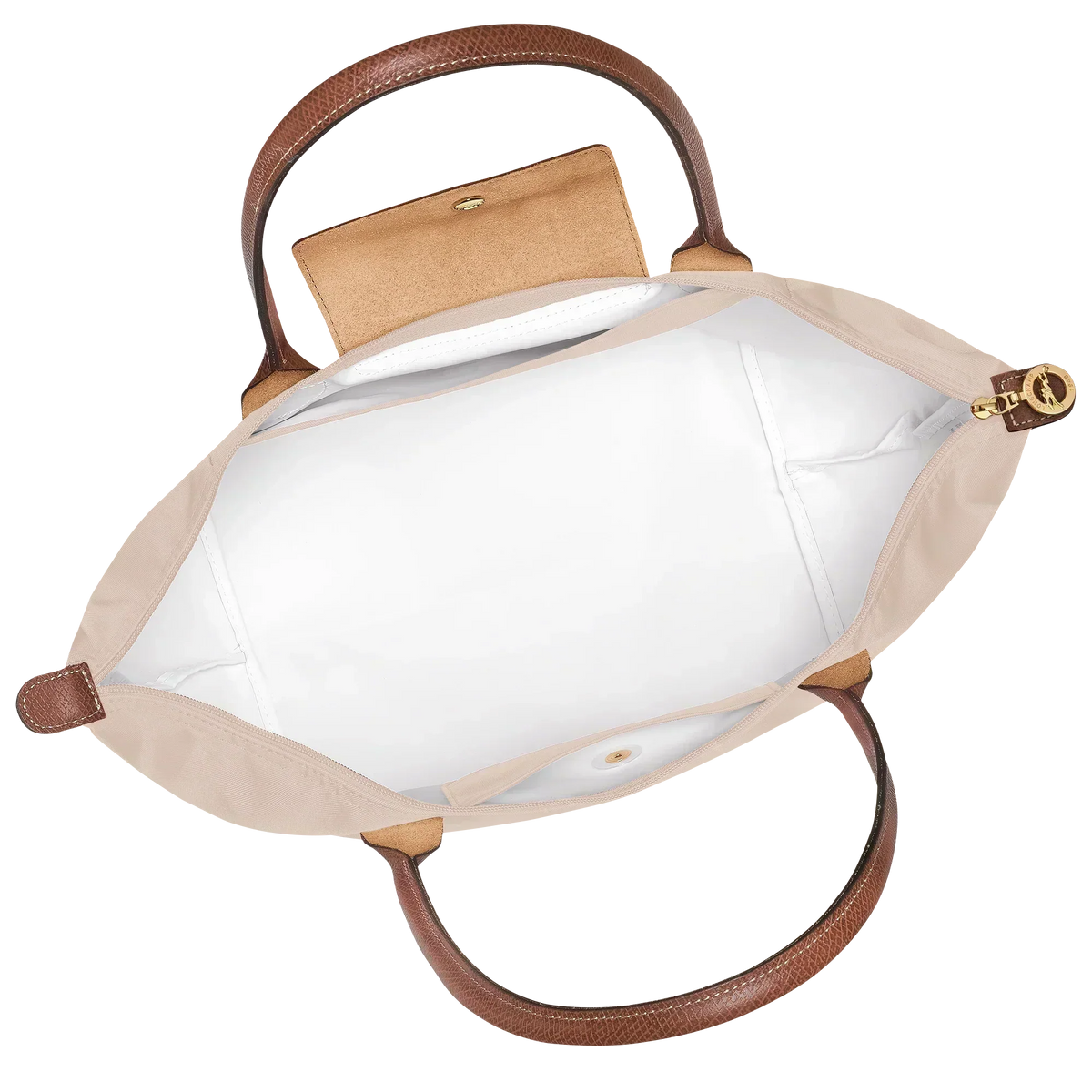 Bolso tote grande Le Pliage – Blanco papel