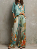 CATHY | Elegante conjunto floral